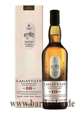 Lagavulin 10 Jahre Single Malt Islay Whisky 700 ml - 43%