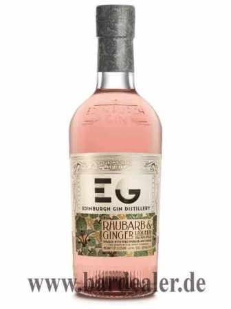 Edinburgh Rhubarb & Ginger Likör Halbe 500 ml - 20%