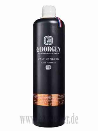 De Borgen Malt Genever 1000 ml - 40%