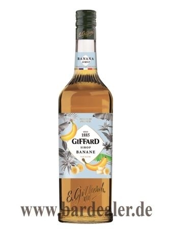 Giffard Bananen Sirup Maxi 1000 ml