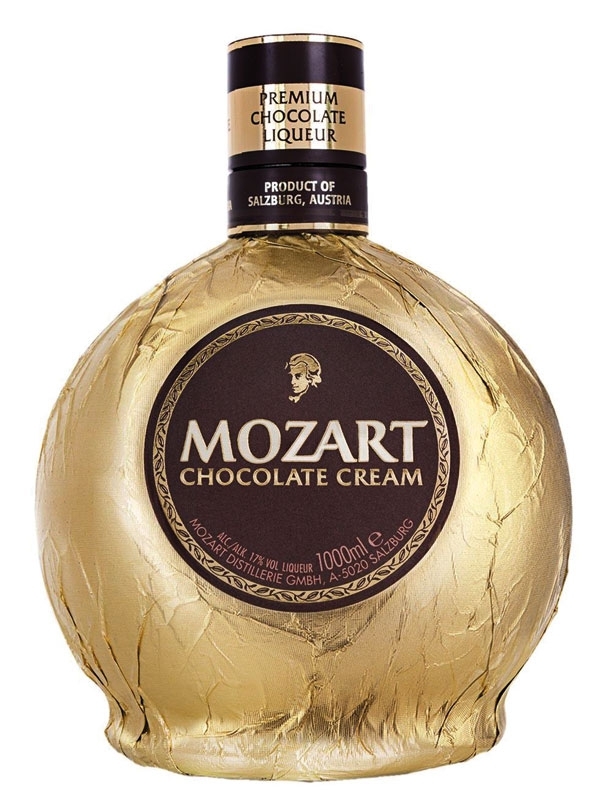 Mozart Gold Cream Likör Halbe 500 ml - 17%