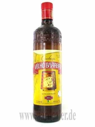 Velho Barreiro Cachaca Silver Maxi 1000 ml - 39%