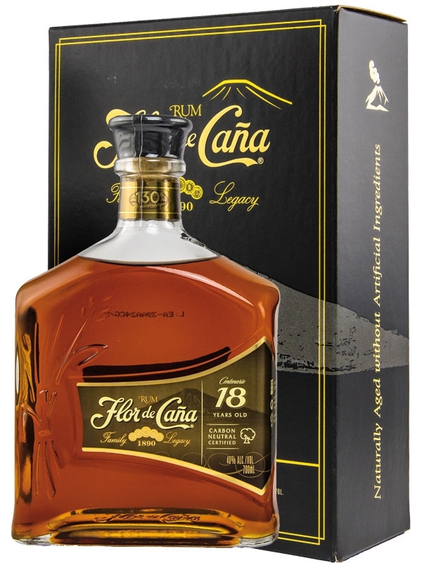 Flor de Cana Cent. Gold 18 Jahre 700 ml - 40%