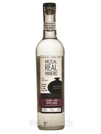 Real Minero Mezcal Espadin Largo 700 ml - 51,3%