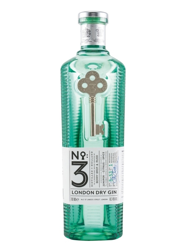 No. 3 London Dry Gin Berry Bros & Rudd 700 ml - 46%