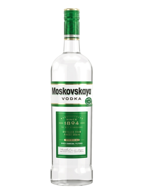 Moskovskaya Russischer Vodka Maxi 1000 ml - 38%