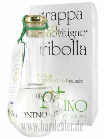 Nonino Grappa di Ribolla Cru Monovitigno Halbe 500 ml - 45%